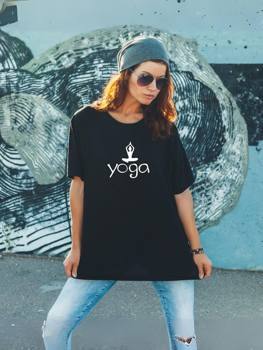 Bluză Yoga pentru femei Wty747-negru