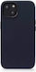 Decoded Back Cover Δερμάτινο Navy Μπλε (iPhone ...