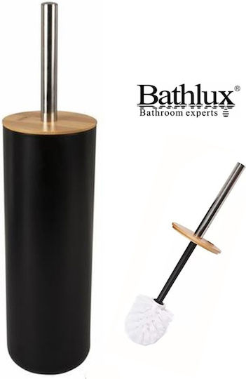 Bathlux Plastic Coș de gunoi pentru baie Negru