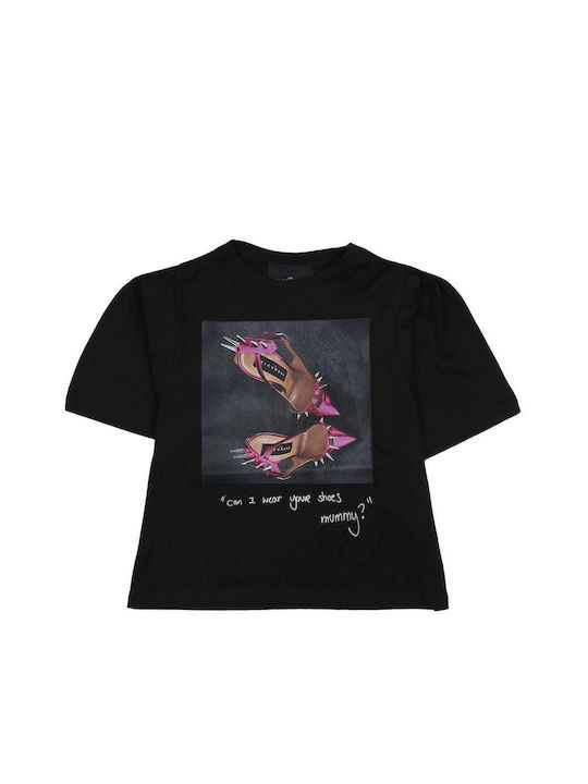 John Richmond Παιδικό T-shirt Black