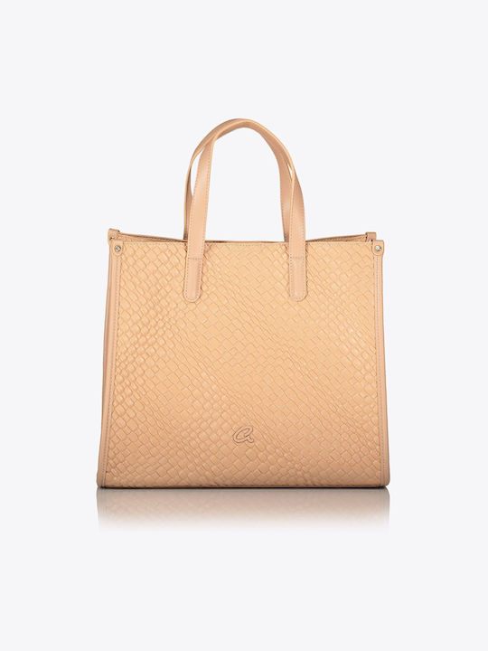 Axel Damen Tasche Hand Beige