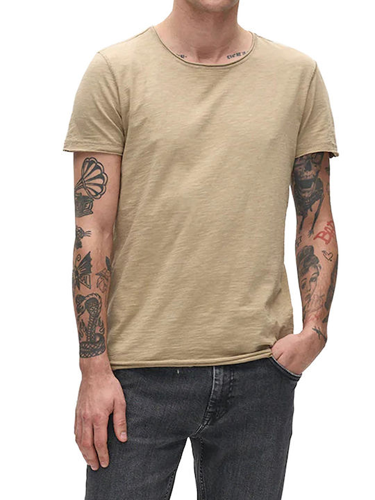 Gabba Konrad Herren T-Shirt Kurzarm Beige