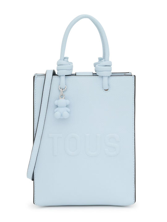 Tous Damen Tasche Crossbody Hellblau