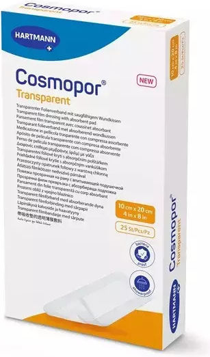 Cosmopor Transparent Waterproof 9cmx10cm 5pcs