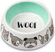 Glee Ceramic Food and Water Bowl for Dog and Cat 225ml 11x14cm