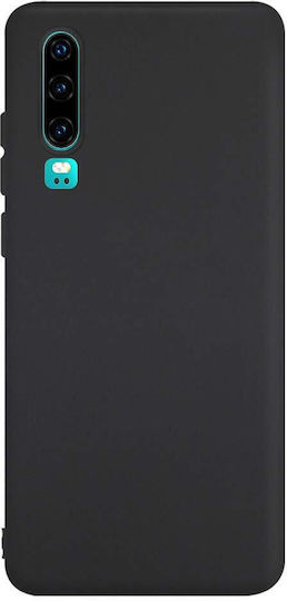 Back Cover Silicon Negru (Huawei P Smart Pro)