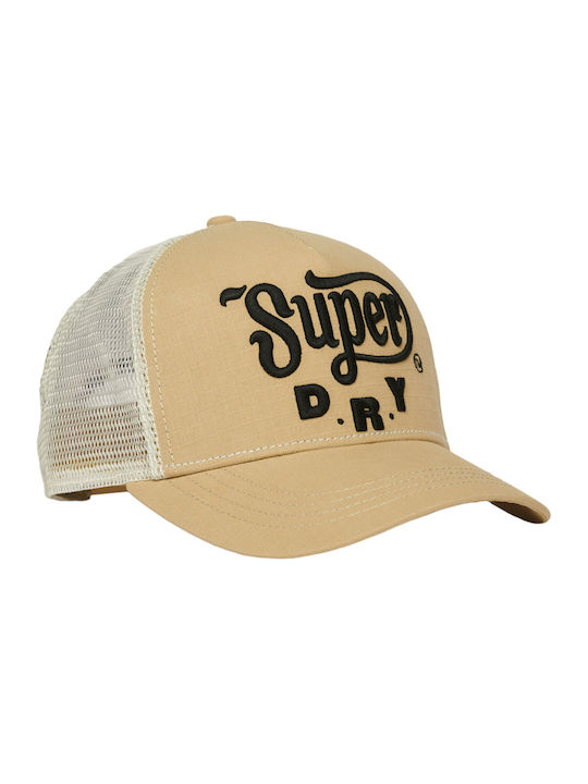 Superdry Jockey mit Netz Braun