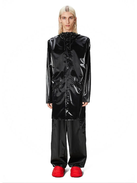 Rains Winter Jacket Waterproof Gray