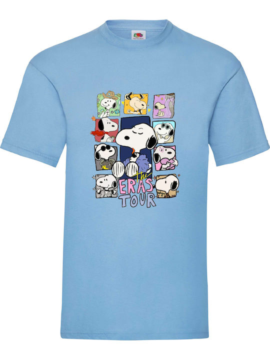 Blue Tshirt Snoopy The Eras Tour Original Fruit...