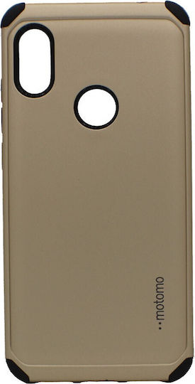 Motomo Umschlag Rückseite Silikon / Kunststoff Gold (Galaxy Note 5)
