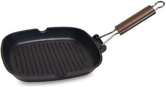 Zanetti 28cm Grill Aluminium mit Antihaftbeschichtung