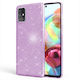 Shine Back Cover Πλαστικό Μωβ (Galaxy A71)