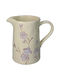 ArteLibre Decorative Vase Ecru 20.5x13.5x21.5cm