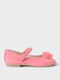 Mayoral Kids Patent Leather Ballerinas Pink