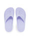 Luofu Women's Flip Flops Purple