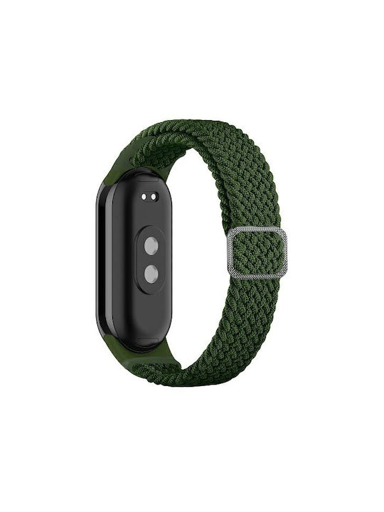 Beline Λουράκι Υφασμάτινο Πράσινο (Smart Band 8 / Smart Band 9 / Smart Band 10)