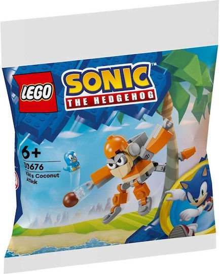 LEGO Sonic The Hedgehog Kiki's Coconut Attack For 6+ Years 3 Pieces