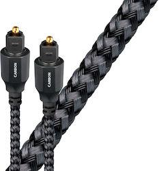 Audioquest Carbon Cablu Optic Audio TOS Masculin - Mini TOS De Sex Masculin 0.75m