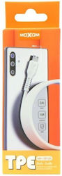 Moxom Usb-a Regular USB 2.0 σε micro USB 1m Λευκό Moxom Usb-a Regular USB 2.0 σε micro USB 1m Λευκό