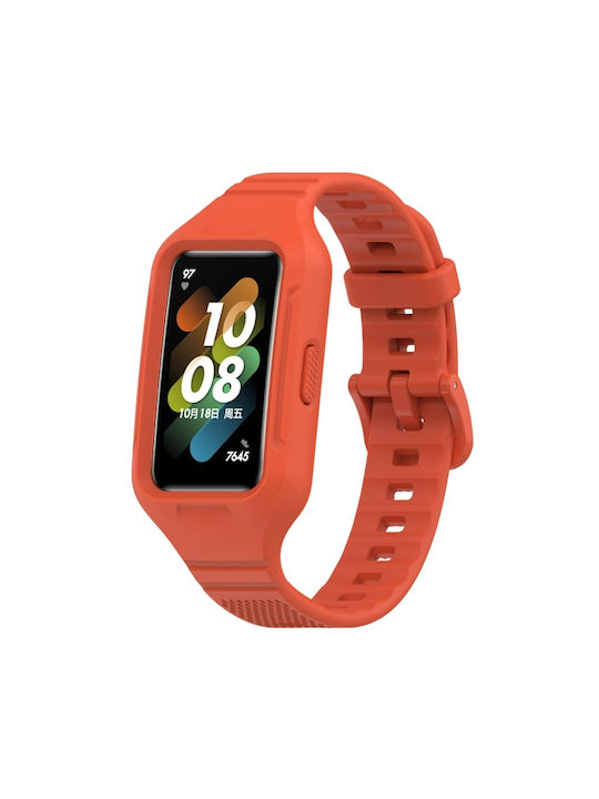Curea Silicon Roșu (Huawei Band 8Honor Band 6)