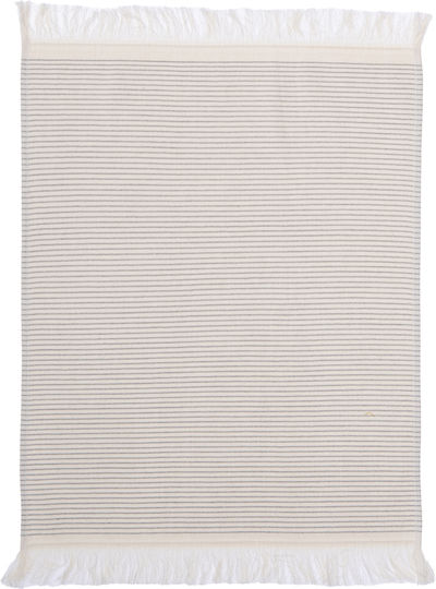 Nef-Nef Homeware Strim Ecru Geschirrtuch aus 100% Baumwolle in Ecru Farbe 40x60cm