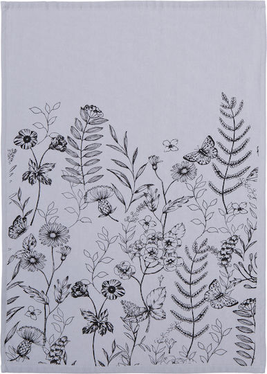 Nef-Nef Homeware Prosop de ceai din 100% Bumbac în Culoarea Gri 40x60cm