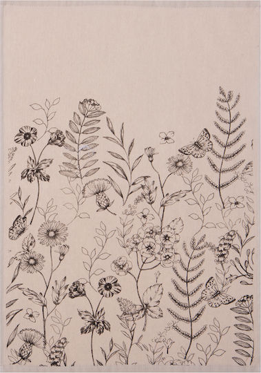 Nef-Nef Homeware Geschirrtuch aus 100% Baumwolle in Beige Farbe 40x60cm
