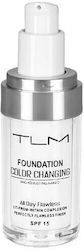 Fond de ten, Tlm, schimbare de culoare, 30 ml