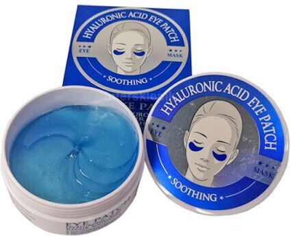 Set Of 60 Hydrogel Eye Patches With Hyaluronic Acid, Spirulina And Collagen, Wokali, Eye Patch