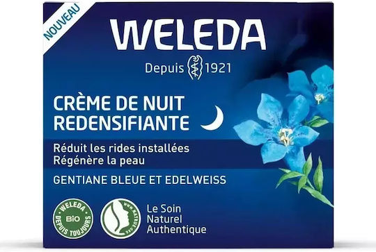 Weleda Cremă de Față de Noapte pentru Hidratare Tonifiere și Reconstrucție 40ml
