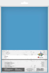 Titanum Karton A4 5 Blätter Blau