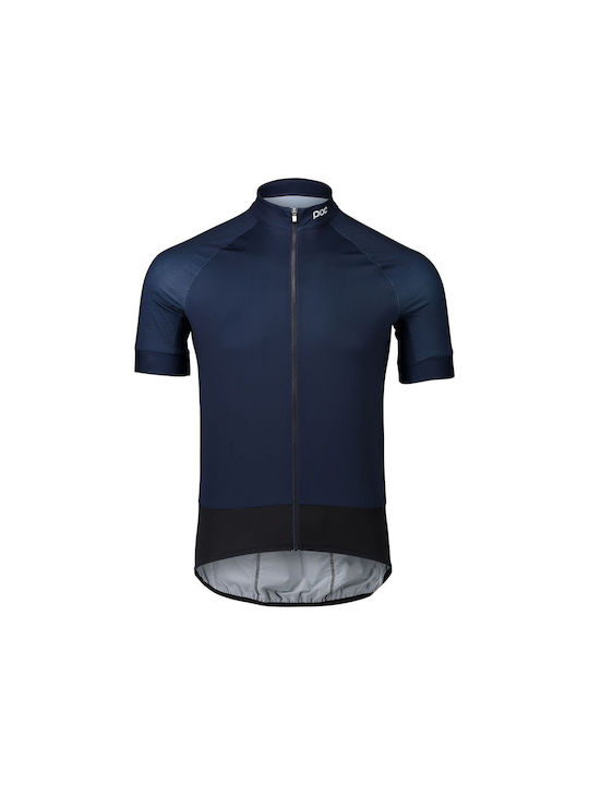 Poc Essential Road Ανδρική Κοντομάνικη Μπλούζα Road Bike Μπλε
