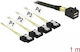 Delock Cable Mini Sas Hd Sff-8643 > 4 X Sata 7 Pin 1 M 83393