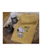 Nef-Nef Set of baby towels 2pcs Snoopy Smak Yellow Weight 420gr/m² 035182