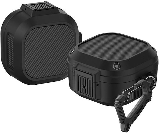 Husă în culoarea Negru pentru Galaxy Buds 2 Pro / 2 / 2 / Live / Pro