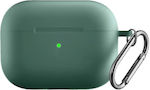 Husă Silicon în culoarea Verde pentru Apple AirPods Pro