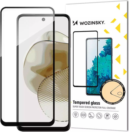 Wozinsky Full Glue Full Face Tempered Glass Μαύρο (Motorola G7)