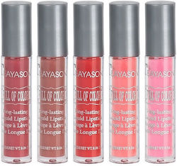 Set Of 5 Lipsticks, Teayason, Matte, 02
