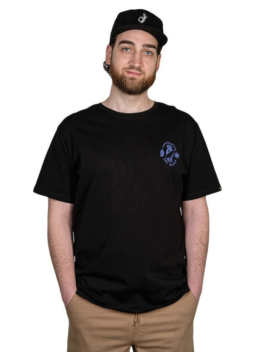 Surf And Turf T-shirt Μαύρο