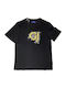 Short Sleeve Blouse Black