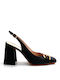 Favela Black Heels