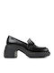 Leather Black Heels Thelma