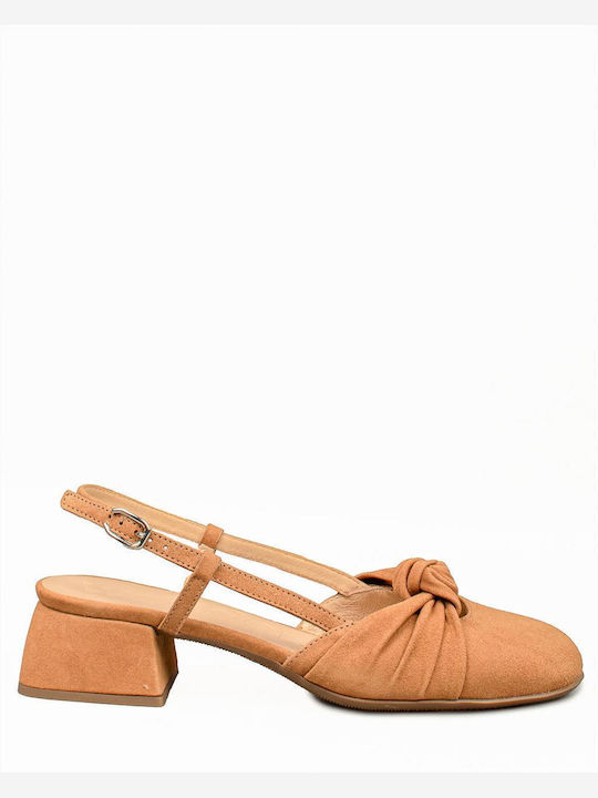 Wonders Beige Heels Ante