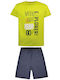 Kids' Set with Shorts Summer 2pcs BLACK