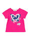 Tricou pentru copii Fuchsia