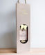 Lifelikes Women's "butterfly" candle with pink bracelet in a box