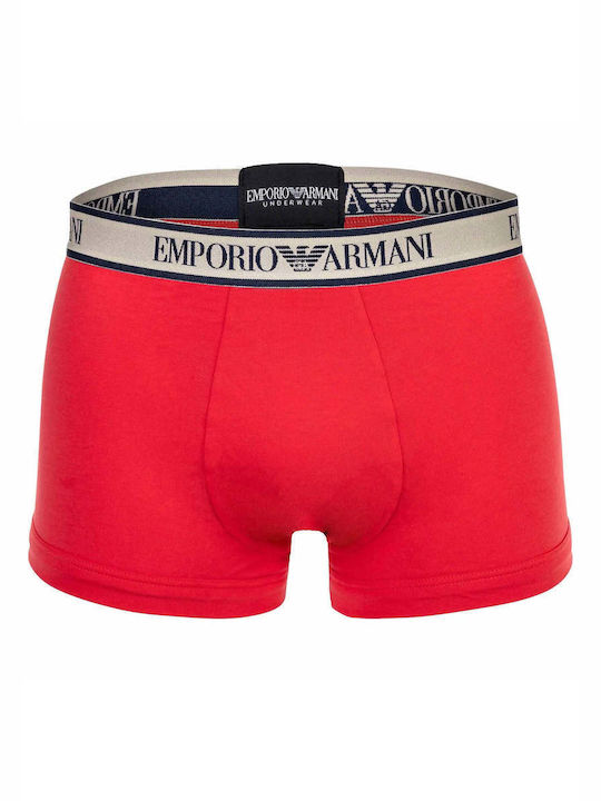 Emporio Armani Herren Boxershorts Rot 1Packung