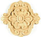 Wooden Elastic Flower