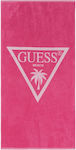 Guess Kinder-Strandtuch Rosa 140x70cm