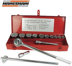 Mannesmann M 296 Комплект Кестени с Орехчета 3\4" 15 Бройки